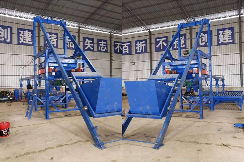 预制构件布料机在预制构件加工厂