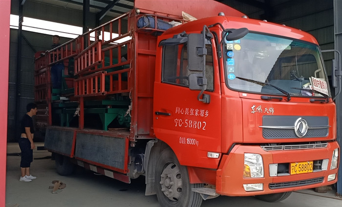斜拉式预制构件生产线装车